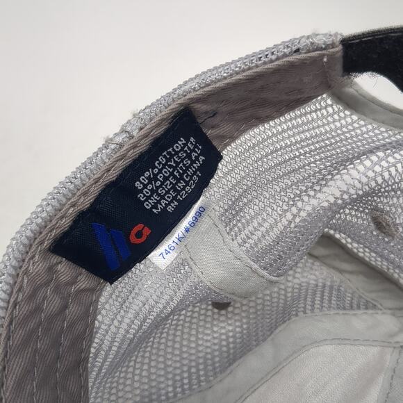 Eleven Point Cange Rental Alton Missouri Trucker Hat Gray One Size Adjustable Ha - Picture 9 of 9